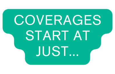 Coverages Start at just